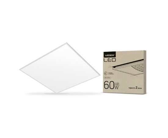 Светильник TITANUM LED панель 60W 4100K 220V (VL-Pb604W(2)), изображение 2 Светильник TITANUM LED панель 60W 4100K 220V (VL-Pb604W(2)), изображение 2