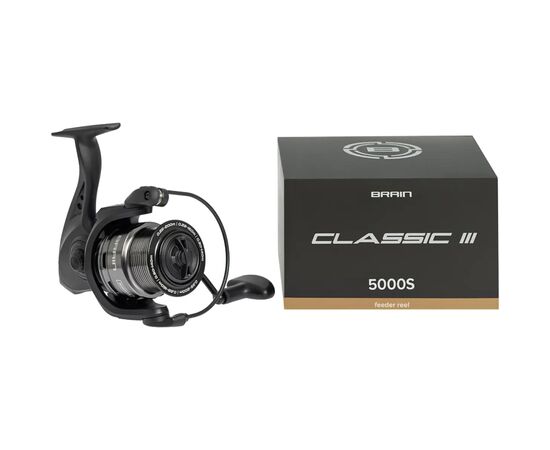 Катушка Brain Classic III Feeder 5000S 4+1BB 4.91 (1858.82.63), изображение 6 Катушка Brain Classic III Feeder 5000S 4+1BB 4.91 (1858.82.63), изображение 6