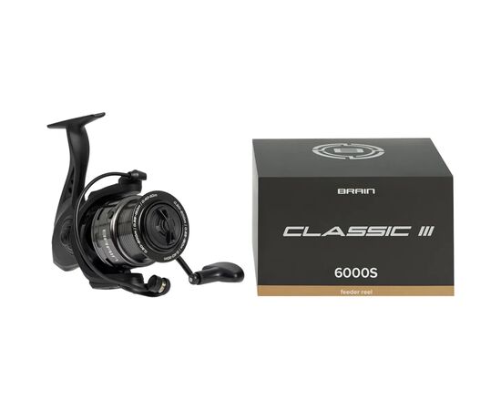 Катушка Brain Classic III Feeder 6000S 4+1BB 4.91 (1858.82.64), изображение 6 Катушка Brain Classic III Feeder 6000S 4+1BB 4.91 (1858.82.64), изображение 6