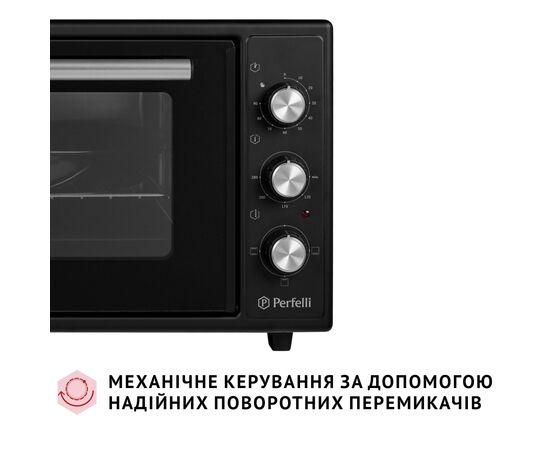 Электропечь Perfelli CLASSIC 48 BLACK, изображение 3 Электропечь Perfelli CLASSIC 48 BLACK, изображение 3