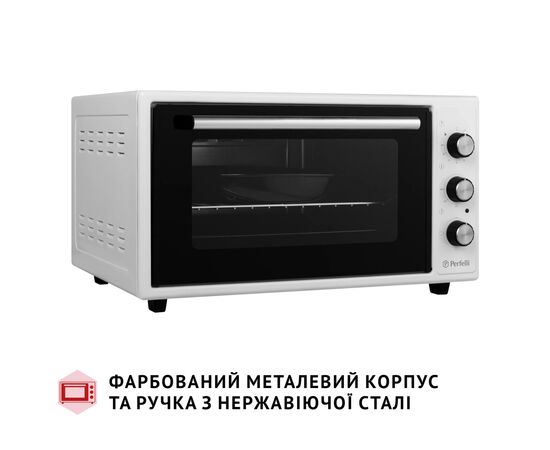 Электропечь Perfelli CLASSIC 48 WHITE, изображение 4 Электропечь Perfelli CLASSIC 48 WHITE, изображение 4