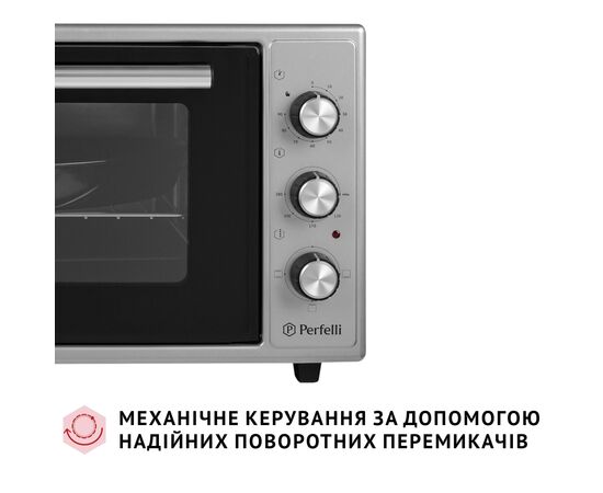 Электропечь Perfelli CLASSIC 48 GREY, изображение 3 Электропечь Perfelli CLASSIC 48 GREY, изображение 3