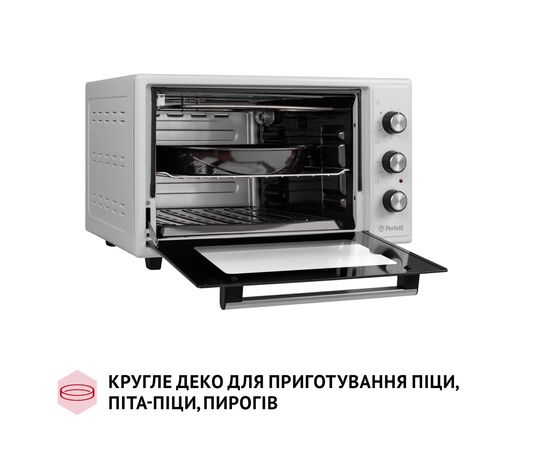 Электропечь Perfelli MIRAGE 37 WHITE, изображение 7 Электропечь Perfelli MIRAGE 37 WHITE, изображение 7