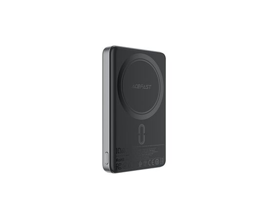 Батарея универсальная Acefast Magnetic Wireless 10000mAh 20W PD, QC/3.0, QI 15W, M12 Black (6974316283393)