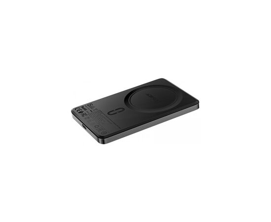 Батарея универсальная Acefast Magnetic Wireless 5000mAh 18W PD, QC/3.0, QI 7.5W, ультра тонкий, M8 Bllack (6974316283386), изображение 2 Батарея универсальная Acefast Magnetic Wireless 5000mAh 18W PD, QC/3.0, QI 7.5W, ультра тонкий, M8 Bllack (6974316283386), изображение 2