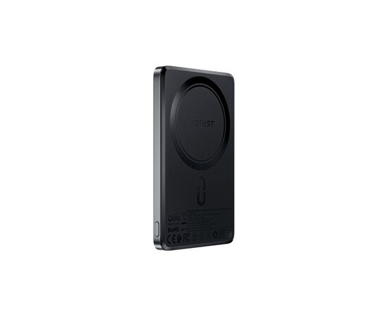 Батарея універсальна Acefast Magnetic Wireless 5000mAh 18W PD, QC/3.0, QI 7.5W, ультра тонкий, M8 Bllack (6974316283386)