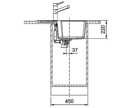 Мойка кухонная Franke Urban UBG 611-62 (114.0716.708), изображение 2 Мойка кухонная Franke Urban UBG 611-62 (114.0716.708), изображение 2