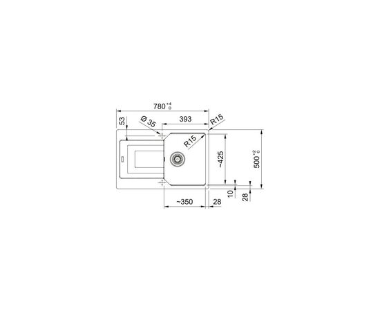 Мойка кухонная Franke Urban UBG 611-78 (114.0699.234), изображение 2 Мойка кухонная Franke Urban UBG 611-78 (114.0699.234), изображение 2