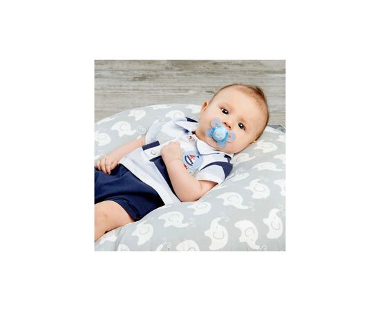 Пустышка Chicco Physio Comfort силіконова від 2 до 6 місяців 1шт. (блакитна) (74911.21.00), изображение 8 Пустышка Chicco Physio Comfort силіконова від 2 до 6 місяців 1шт. (блакитна) (74911.21.00), изображение 8