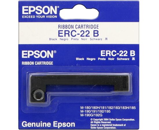 Картридж Epson ERC-22B M-180/190 black (C43S015358)