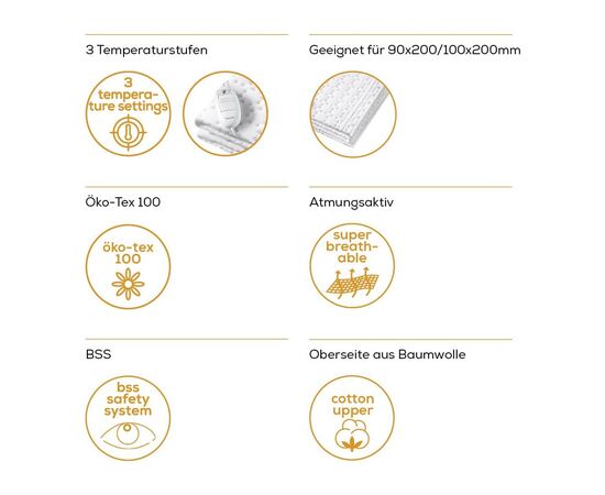 Электрическая простыня Beurer UB_30, изображение 8 Электрическая простыня Beurer UB_30, изображение 8