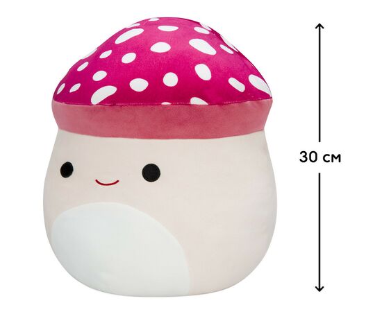 Мягкая игрушка Squishmallows Гриб Малькольм 30 см (SQCR04168), изображение 5 Мягкая игрушка Squishmallows Гриб Малькольм 30 см (SQCR04168), изображение 5