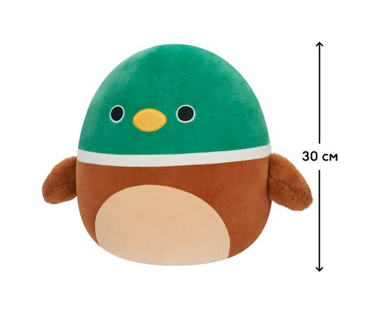 Мягкая игрушка Squishmallows Утка Эйвери 30 см (SQCR04166), изображение 2 Мягкая игрушка Squishmallows Утка Эйвери 30 см (SQCR04166), изображение 2