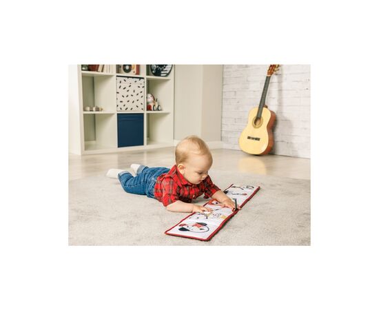 Розвиваюча іграшка Tiny Love Двостороння книжечка-бортик з інтерактивними елементами, колекція Rock N Roll (1601900030), зображення 5