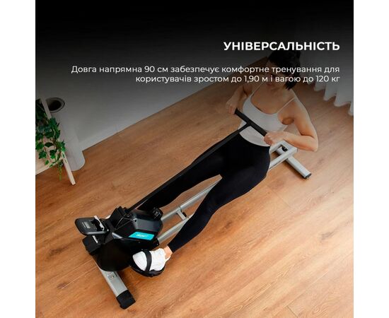 Гребной тренажер Cecotec DrumFit Rower 5500 Regatta Maquina (CCTC-07213), изображение 2 Гребной тренажер Cecotec DrumFit Rower 5500 Regatta Maquina (CCTC-07213), изображение 2