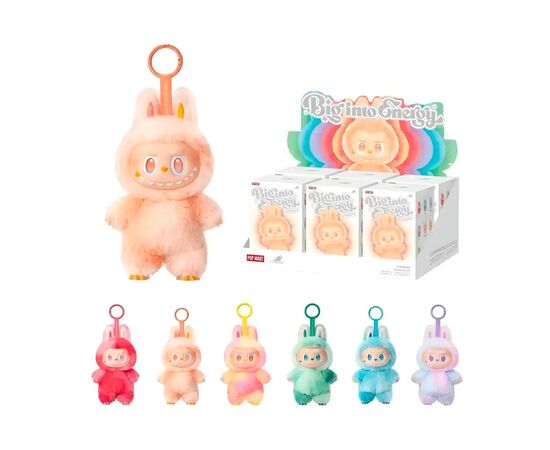 Мягкая игрушка No Brand сюрприз Labubu Третье поколение 17 см Mix color Затемненный пакет (YT42135), изображение 2