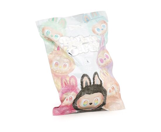 Мягкая игрушка No Brand сюрприз Labubu Третье поколение 17 см Mix color Затемненный пакет (YT42135), изображение 3