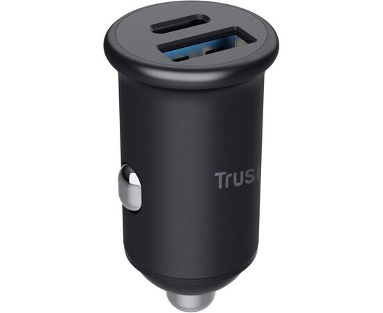 Зарядное устройство Trust USB-C PD25W + USB QC12W 37W Black (25197_TRUST), изображение 4 Зарядное устройство Trust USB-C PD25W + USB QC12W 37W Black (25197_TRUST), изображение 4