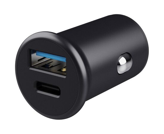 Зарядний пристрій Trust USB-C PD25W + USB QC12W 37W Black (25197_TRUST)
