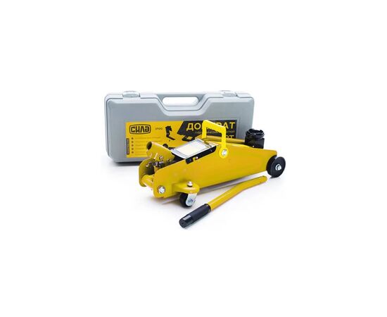 Домкрат СИЛА 2 т в кейсі (271212), изображение 2 Домкрат СИЛА 2 т в кейсі (271212), изображение 2