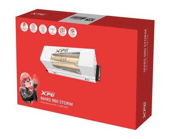 Накопитель SSD M.2 2280 2TB XPG MARS 980 STORM ADATA (SMAR-980S-2TCI), изображение 7 Накопитель SSD M.2 2280 2TB XPG MARS 980 STORM ADATA (SMAR-980S-2TCI), изображение 7