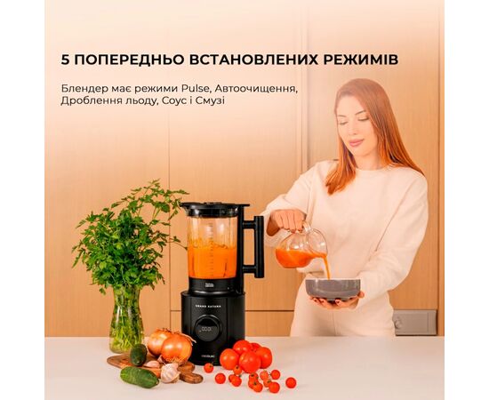 Блендер Cecotec Grand Katana 2700MAX Total Destroy Screen B (CCTC-03986), изображение 7 Блендер Cecotec Grand Katana 2700MAX Total Destroy Screen B (CCTC-03986), изображение 7