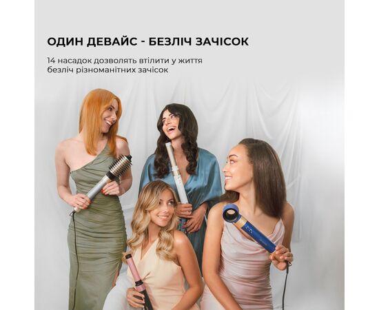 Стайлер Cecotec Bamba CeramicCare 14in1 AirGlam Champagne (CCTC-00252), изображение 2 Стайлер Cecotec Bamba CeramicCare 14in1 AirGlam Champagne (CCTC-00252), изображение 2