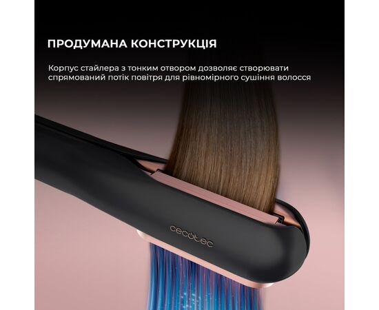 Стайлер Cecotec RitualCare Air Lisse 2in1 Black (A01_EU01_100158), изображение 3 Стайлер Cecotec RitualCare Air Lisse 2in1 Black (A01_EU01_100158), изображение 3