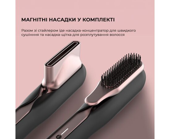 Стайлер Cecotec RitualCare Air Lisse 2in1 Black (A01_EU01_100158), изображение 8 Стайлер Cecotec RitualCare Air Lisse 2in1 Black (A01_EU01_100158), изображение 8