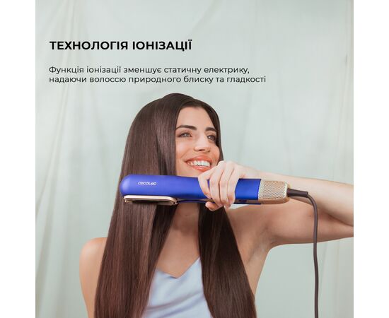 Стайлер Cecotec RitualCare Air Lisse 2in1 Blue (A01_EU01_100159), изображение 5 Стайлер Cecotec RitualCare Air Lisse 2in1 Blue (A01_EU01_100159), изображение 5