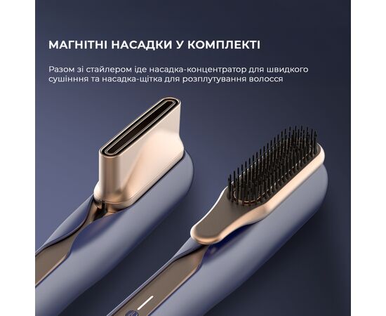 Стайлер Cecotec RitualCare Air Lisse 2in1 Blue (A01_EU01_100159), изображение 8 Стайлер Cecotec RitualCare Air Lisse 2in1 Blue (A01_EU01_100159), изображение 8