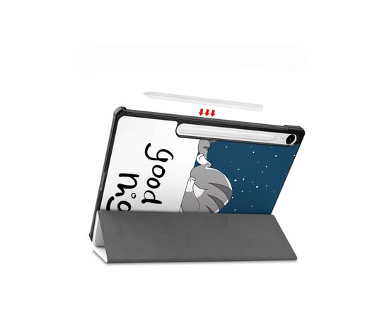 Чехол для планшета BeCover Smart Case Samsung Galaxy Tab S10 FE (SM-X520/SM-X526) 10.9" Good Night (713286), изображение 5 Чехол для планшета BeCover Smart Case Samsung Galaxy Tab S10 FE (SM-X520/SM-X526) 10.9" Good Night (713286), изображение 5