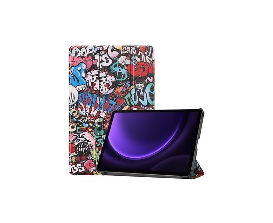 Чехол для планшета BeCover Smart Case Samsung Galaxy Tab S10 FE (SM-X520/SM-X526) 10.9" Graffiti (713285), изображение 9 Чехол для планшета BeCover Smart Case Samsung Galaxy Tab S10 FE (SM-X520/SM-X526) 10.9" Graffiti (713285), изображение 9