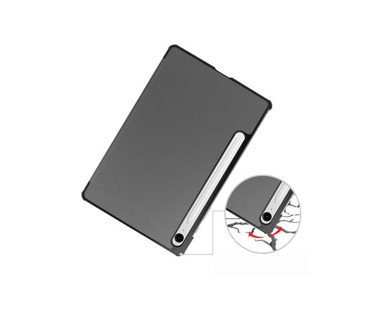 Чохол до планшета BeCover Smart Case Samsung Galaxy Tab S10 FE (SM-X520/SM-X526) 10.9" Gray (713277), зображення 6 Чохол до планшета BeCover Smart Case Samsung Galaxy Tab S10 FE (SM-X520/SM-X526) 10.9" Gray (713277), зображення 6