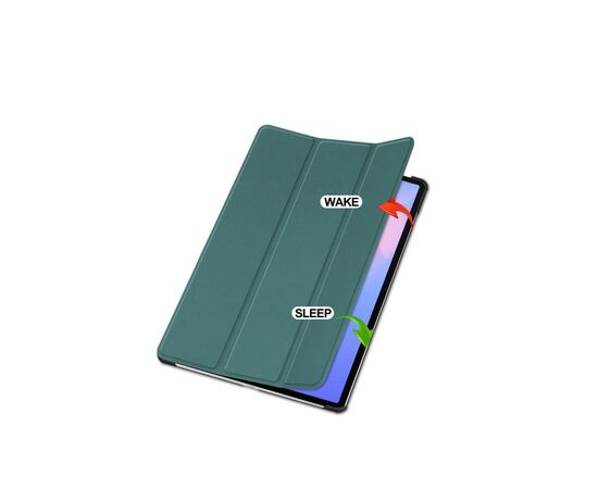 Чехол для планшета BeCover Smart Case Samsung Galaxy Tab S10 FE Plus (SM-X620/SM-X626) 13.1" Dark Green (713383), изображение 4 Чехол для планшета BeCover Smart Case Samsung Galaxy Tab S10 FE Plus (SM-X620/SM-X626) 13.1" Dark Green (713383), изображение 4