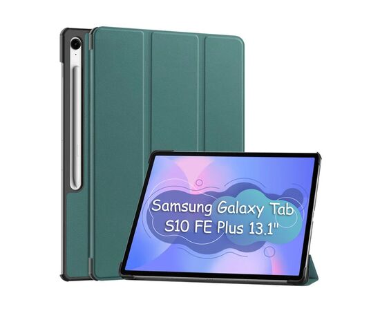 Чехол для планшета BeCover Smart Case Samsung Galaxy Tab S10 FE Plus (SM-X620/SM-X626) 13.1" Dark Green (713383)