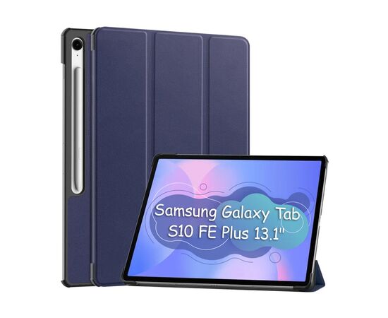 Чохол до планшета BeCover Smart Case Samsung Galaxy Tab S10 FE Plus (SM-X620/SM-X626) 13.1" Deep Blue (713382)