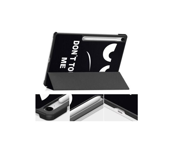 Чехол для планшета BeCover Smart Case Samsung Galaxy Tab S10 FE Plus (SM-X620/SM-X626) 13.1" Dont Touch (713386), изображение 6 Чехол для планшета BeCover Smart Case Samsung Galaxy Tab S10 FE Plus (SM-X620/SM-X626) 13.1" Dont Touch (713386), изображение 6