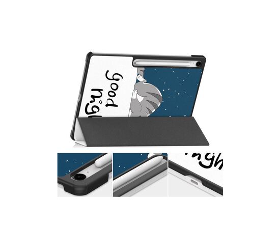 Чохол до планшета BeCover Smart Case Samsung Galaxy Tab S10 FE Plus (SM-X620/SM-X626) 13.1" Good Night (713387), зображення 6 Чохол до планшета BeCover Smart Case Samsung Galaxy Tab S10 FE Plus (SM-X620/SM-X626) 13.1" Good Night (713387), зображення 6