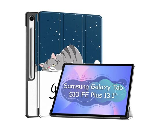 Чохол до планшета BeCover Smart Case Samsung Galaxy Tab S10 FE Plus (SM-X620/SM-X626) 13.1" Good Night (713387)