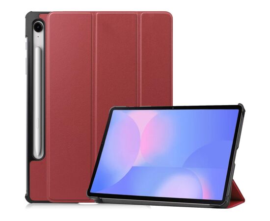 Чехол для планшета BeCover Smart Case Samsung Galaxy Tab S10 FE Plus (SM-X620/SM-X626) 13.1" Red Wine (713385), изображение 8 Чехол для планшета BeCover Smart Case Samsung Galaxy Tab S10 FE Plus (SM-X620/SM-X626) 13.1" Red Wine (713385), изображение 8