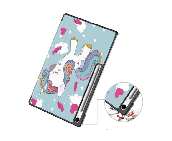 Чехол для планшета BeCover Smart Case Samsung Galaxy Tab S10 FE Plus (SM-X620/SM-X626) 13.1" Unicorn (713388), изображение 7 Чехол для планшета BeCover Smart Case Samsung Galaxy Tab S10 FE Plus (SM-X620/SM-X626) 13.1" Unicorn (713388), изображение 7