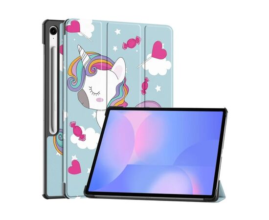 Чехол для планшета BeCover Smart Case Samsung Galaxy Tab S10 FE Plus (SM-X620/SM-X626) 13.1" Unicorn (713388), изображение 8 Чехол для планшета BeCover Smart Case Samsung Galaxy Tab S10 FE Plus (SM-X620/SM-X626) 13.1" Unicorn (713388), изображение 8