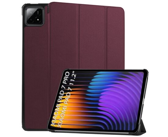 Чехол для планшета BeCover Smart Case Xiaomi Pad 7 / 7 Pro 11.2" Red Wine) (712811)