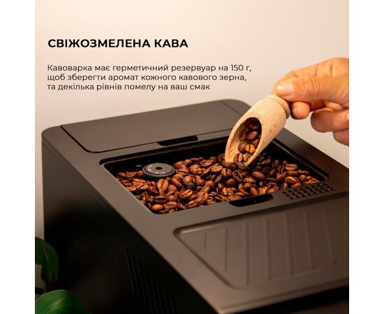 Кофемашина Cecotec Cremmaet Compactccino Black/Silver (A01 EU01 105455), изображение 7 Кофемашина Cecotec Cremmaet Compactccino Black/Silver (A01 EU01 105455), изображение 7