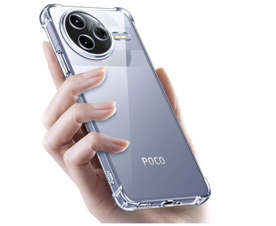 Чехол для мобильного телефона BeCover Anti-Shock Poco F7 Pro Clear (713499), изображение 4