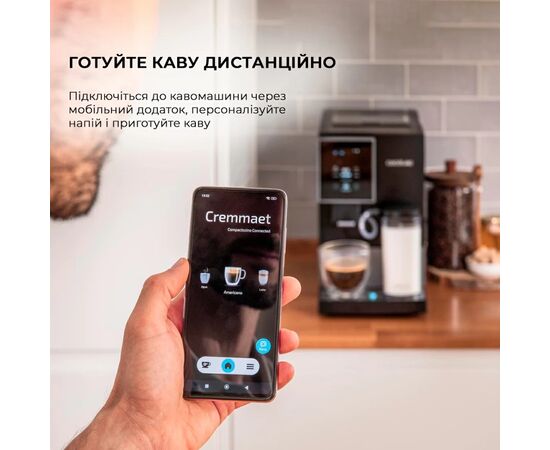 Кофемашина Cecotec Cremmaet Compactccino Connected (CCTC-01460), изображение 3 Кофемашина Cecotec Cremmaet Compactccino Connected (CCTC-01460), изображение 3