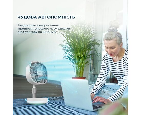 Вентилятор Cecotec EnergySilence 1000 FoldAir Portable (CCTC-08361), изображение 3 Вентилятор Cecotec EnergySilence 1000 FoldAir Portable (CCTC-08361), изображение 3