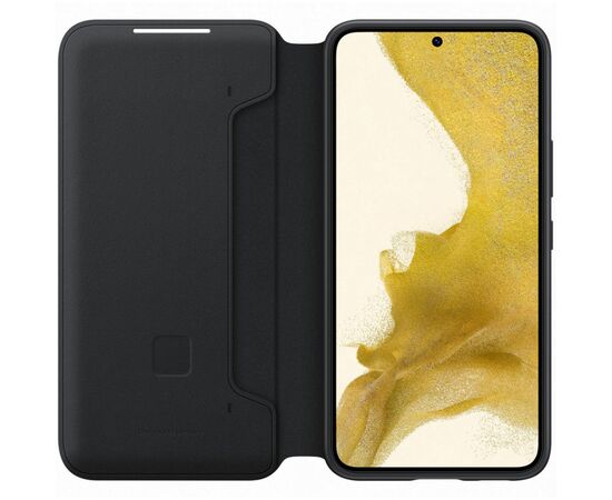 Чехол для мобильного телефона Samsung Smart LED View Cover Galaxy S22 Black (EF-NS901PBEGRU), изображение 3 Чехол для мобильного телефона Samsung Smart LED View Cover Galaxy S22 Black (EF-NS901PBEGRU), изображение 3