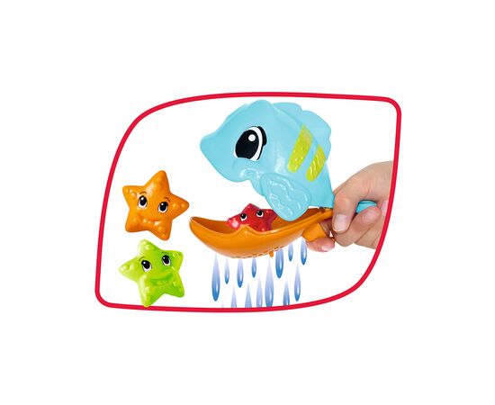 Игрушка для ванной Simba Голодная рыбка с морской звездой, 15 см, 12 штук (4010070), изображение 2 Игрушка для ванной Simba Голодная рыбка с морской звездой, 15 см, 12 штук (4010070), изображение 2